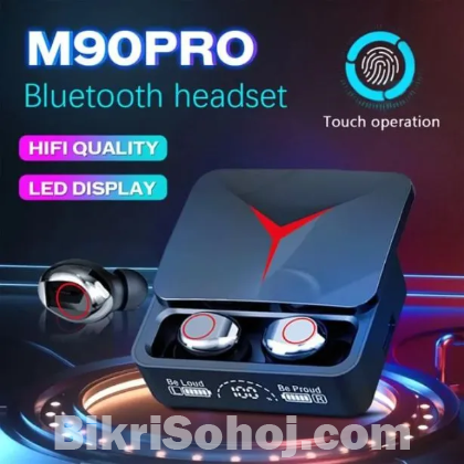 M90 Pro Earbuds TWS Bluetooth Headphone